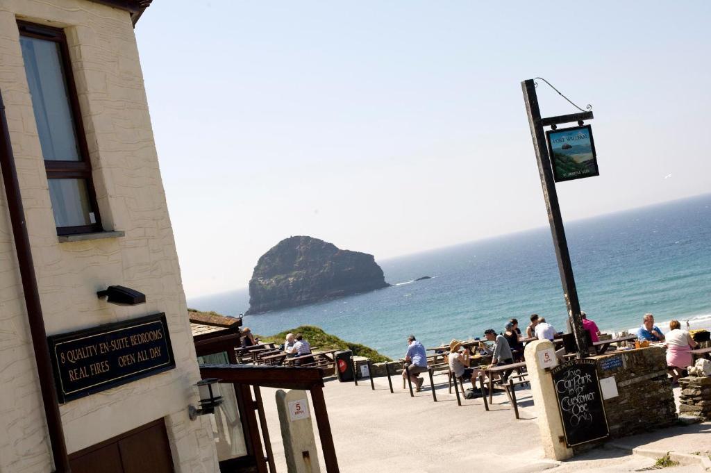 Port William Inn Tintagel Exterior foto